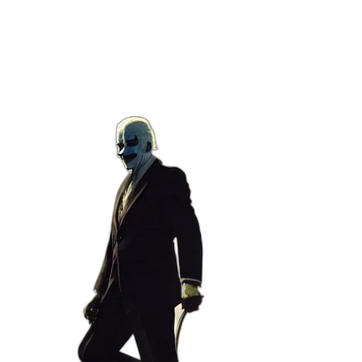mask, robot, staff, jacket transparent PNG cut-out