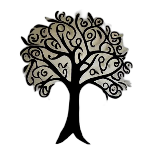 tree, crown, staff, jewelry transparent PNG cut-out