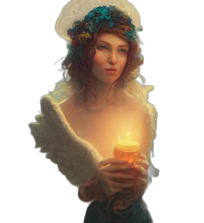 crown, face, hat, fantasy art, concept art, oil painting, photorealistic, fire transparent PNG cut-out