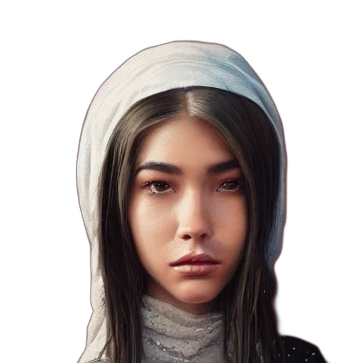 face, hat, staff, mask transparent PNG cut-out