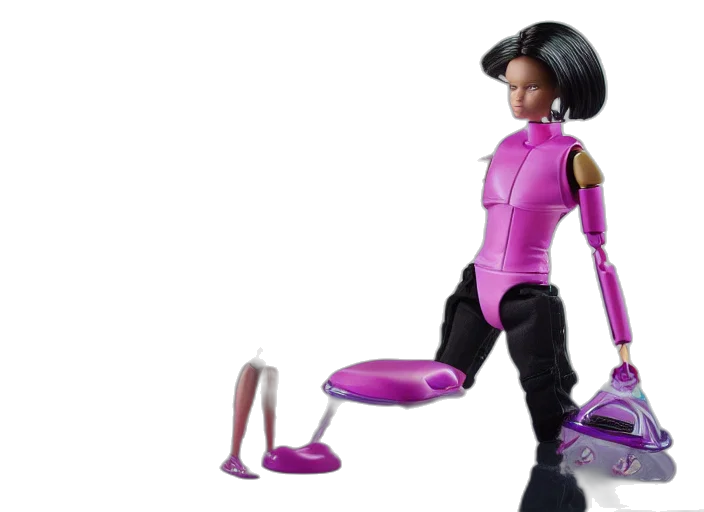 robot, 3d render, concept art, outer space, underwater, futuristic, sinister, dystopian transparent PNG cut-out