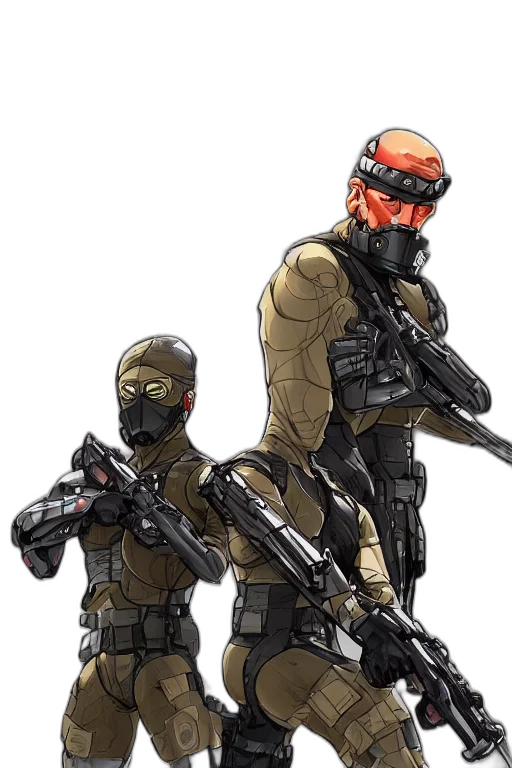 weapon, concept art, pixel art, cyberpunk transparent PNG cut-out