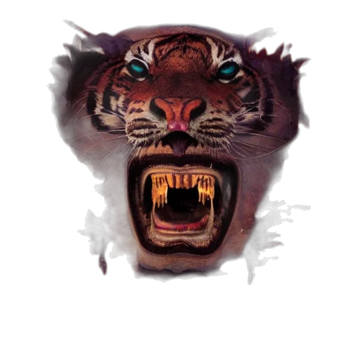 animal, creature, mask, face, concept art, photorealistic, watercolor, fantasy art transparent PNG cut-out