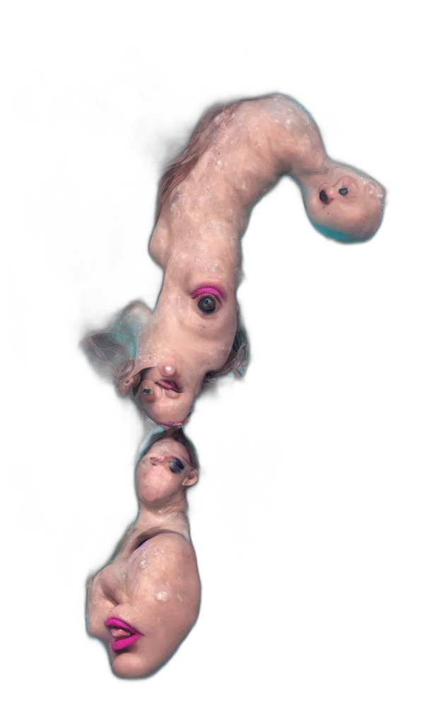 mask, creature, face, staff transparent PNG cut-out