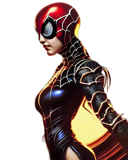 mask, comic book art, 3d render, concept art transparent PNG cut-out