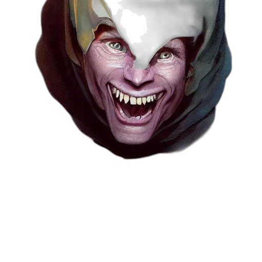 mask, face, creature, hat transparent PNG cut-out