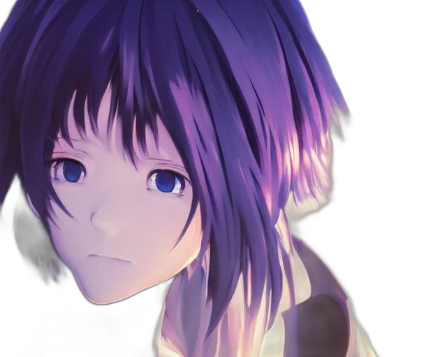 face, robot, hair, mask transparent PNG cut-out