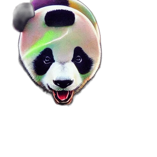 animal, mask, creature, staff, 3d render, photorealistic, vaporwave, concept art transparent PNG cut-out