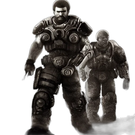 robot, weapon, concept art, comic book art transparent PNG cut-out