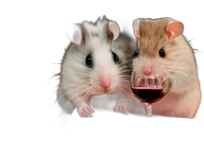 food, photo, hamsters, date, stuck, glass, wine, night transparent PNG cut-out