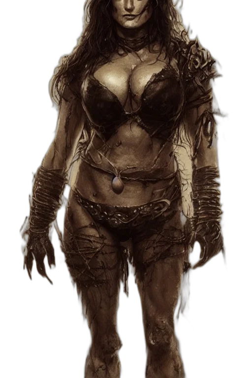 creature, mask, dress, concept art transparent PNG cut-out