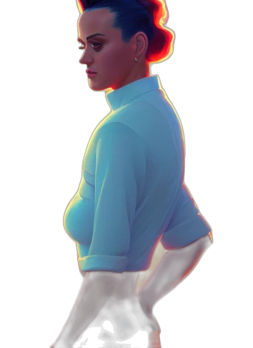 staff, jacket, face, robot transparent PNG cut-out