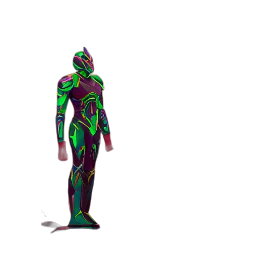 robot, creature, dress, mask transparent PNG cut-out