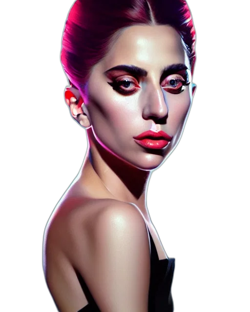 face, jewelry, mask, creature, photorealistic, concept art, fantasy art, 3d render transparent PNG cut-out