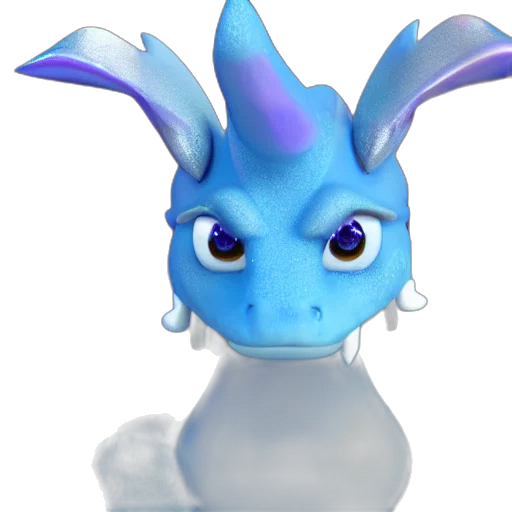 dragon, creature, animal, staff transparent PNG cut-out