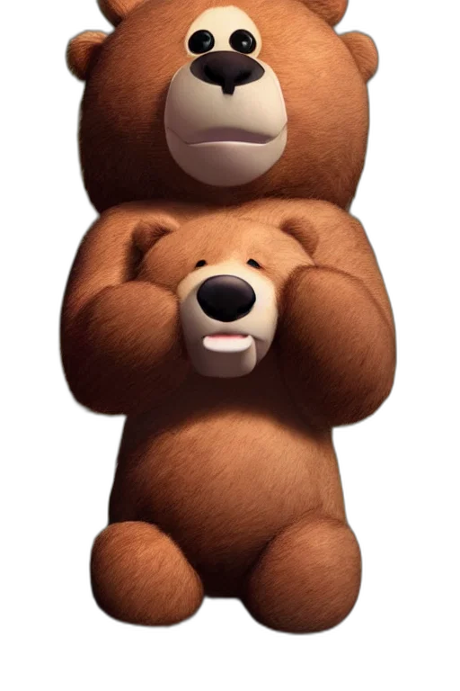 animal, creature, staff, 3d render transparent PNG cut-out