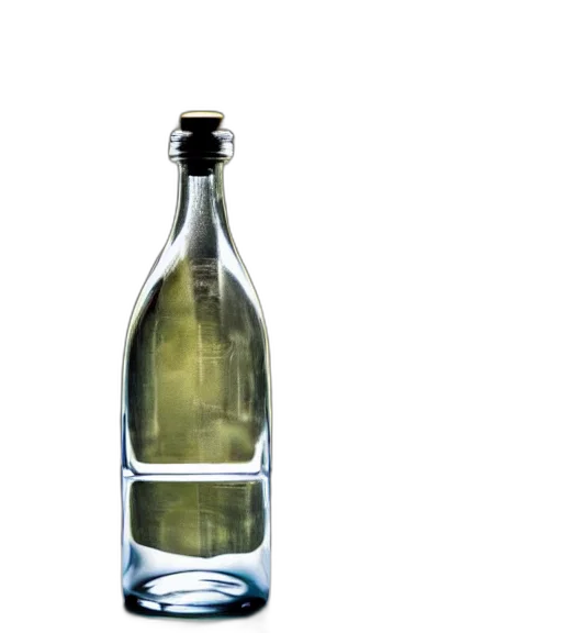 bottle, weapon, food, sword, 3d render, photorealistic, concept art, photo transparent PNG cut-out