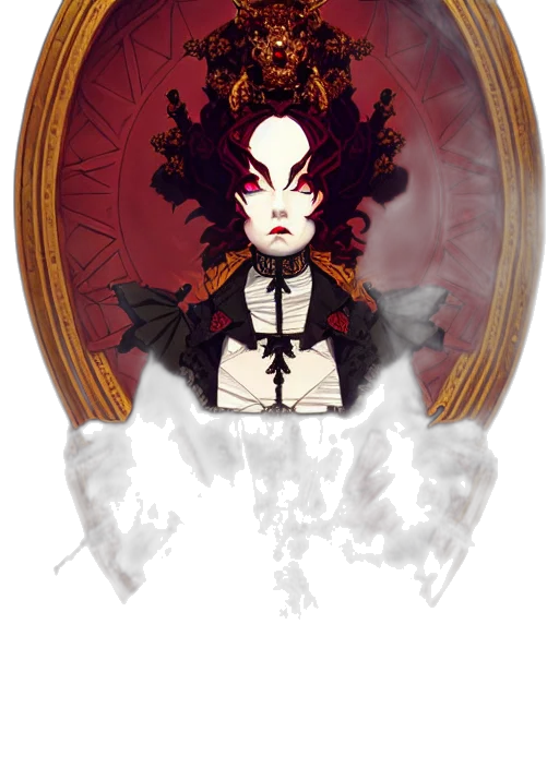 mask, crown, staff, concept art transparent PNG cut-out