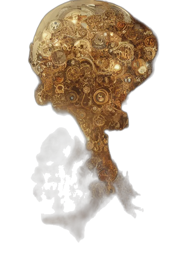 crown, mask, hair, face transparent PNG cut-out