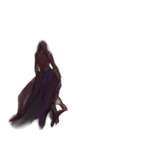 dress, hair, creature, umbrella transparent PNG cut-out
