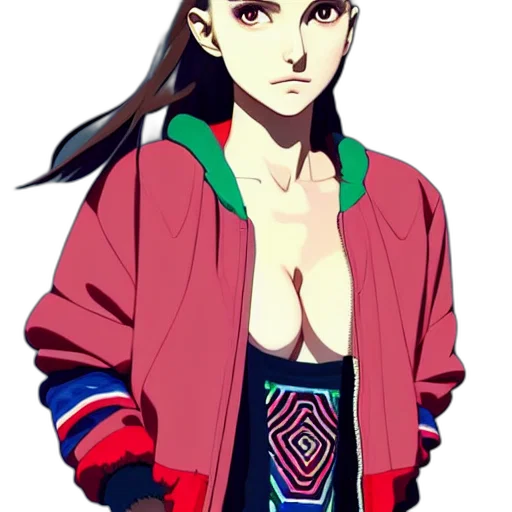 jacket, dress, face, staff transparent PNG cut-out