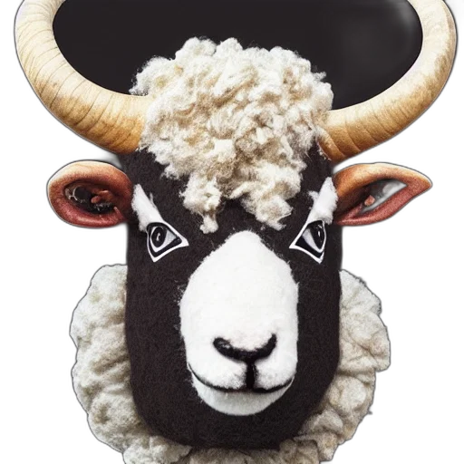 animal, mask, face, photorealistic, 3d render, pixel art, portrait, gordon transparent PNG cut-out