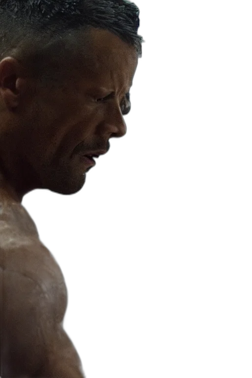 face, photorealistic, 3d render, epic transparent PNG cut-out