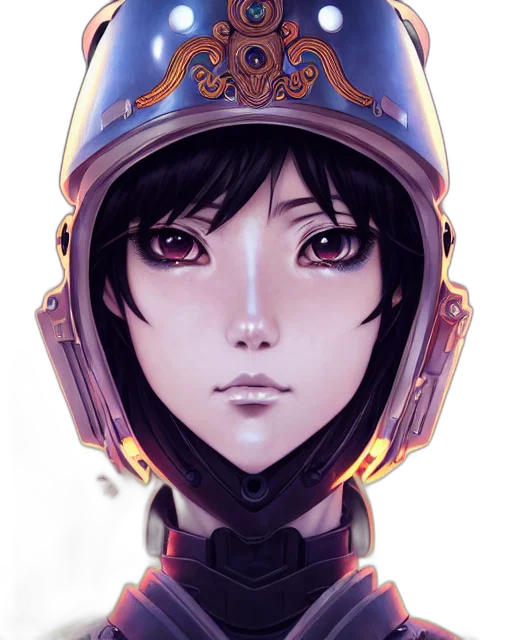 face, robot, mask, hat transparent PNG cut-out