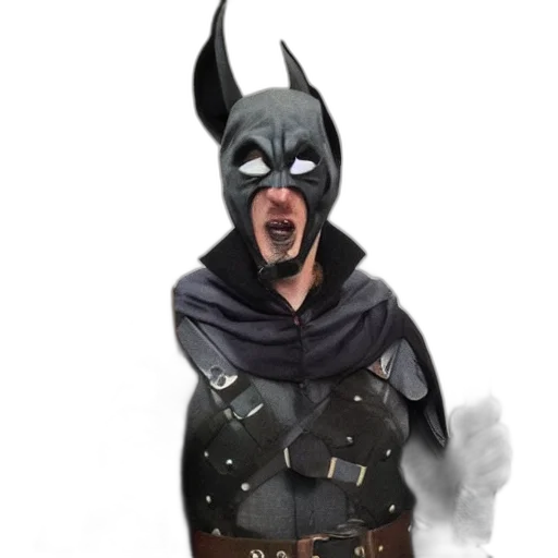 mask, concept art, fantasy art, comic book art, 3d render, yannic, kilcher, bane transparent PNG cut-out