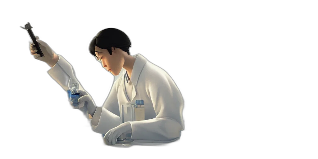 staff, robot, jacket, concept art transparent PNG cut-out