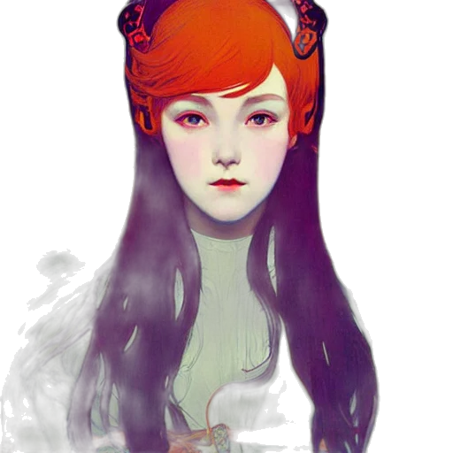 face, crown, mask, fantasy art transparent PNG cut-out