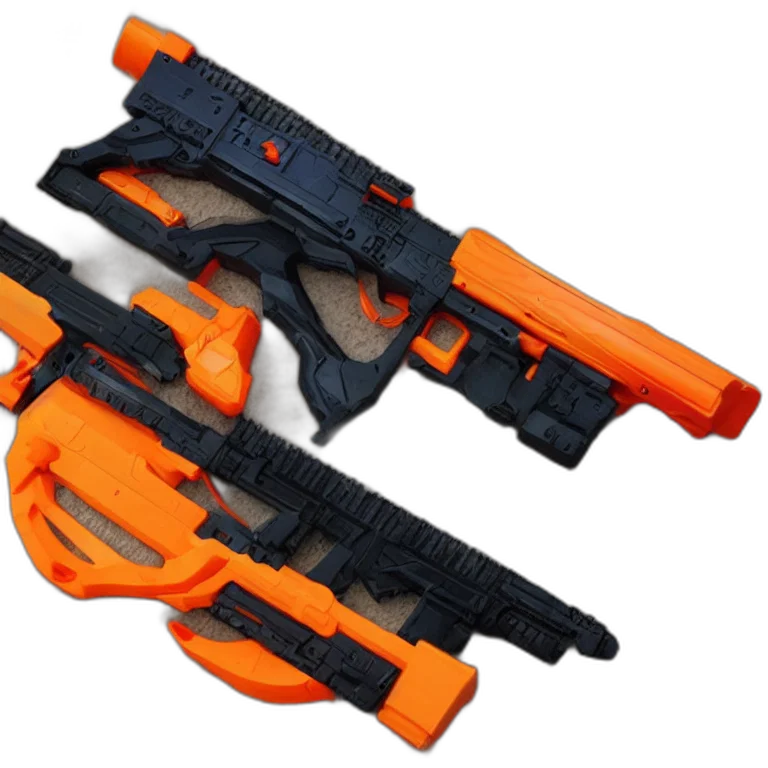 weapon, 3d render, concept art, new transparent PNG cut-out