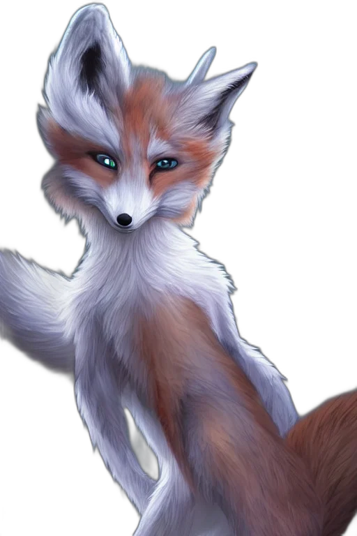 animal, creature, staff, watercolor, fantasy art, concept art, photorealistic, blue transparent PNG cut-out