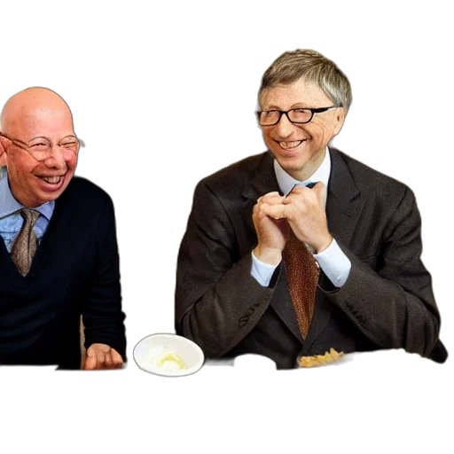 food, klaus, schwab, bill transparent PNG cut-out
