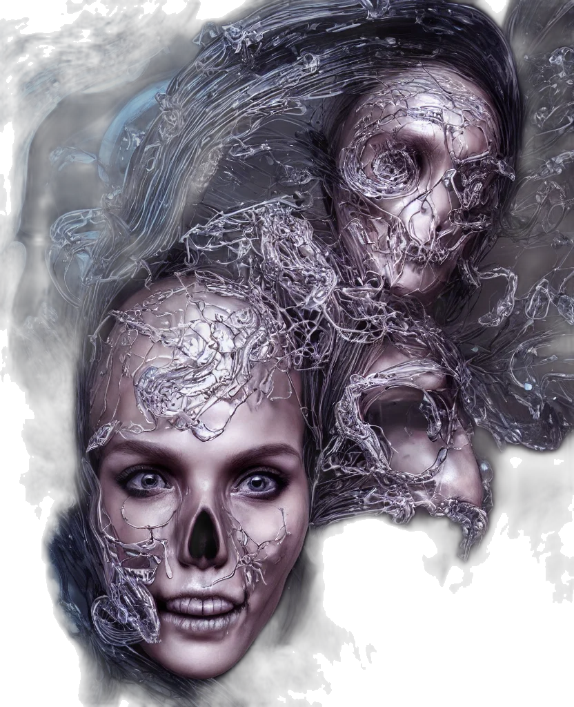 mask, face, concept art, fantasy art transparent PNG cut-out