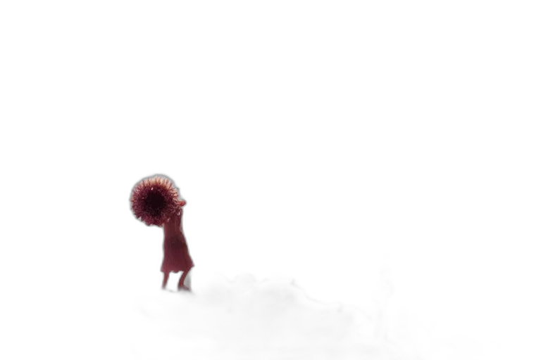 creature, hair, hat, animal, concept art, 3d render, pixel art, fantasy art transparent PNG cut-out