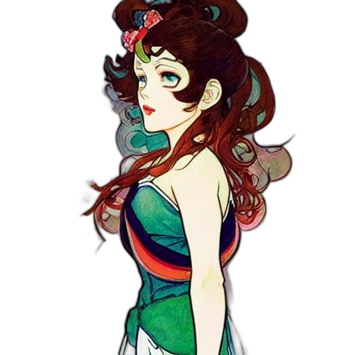 dress, staff, face, mask transparent PNG cut-out
