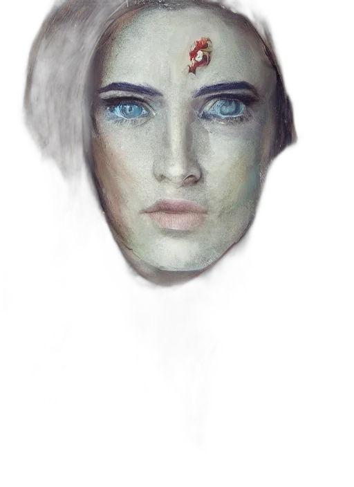 face, mask, crown, robot transparent PNG cut-out