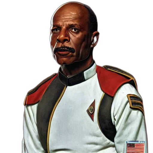 staff, jacket, face, robot, concept art, comic book art, photorealistic, pixel art transparent PNG cut-out