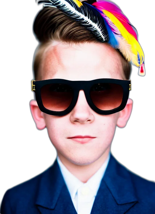 hat, crown, hair, face transparent PNG cut-out