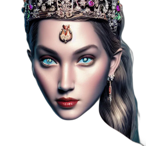 crown, jewelry, face, mask transparent PNG cut-out