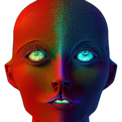 mask, face, robot, creature transparent PNG cut-out