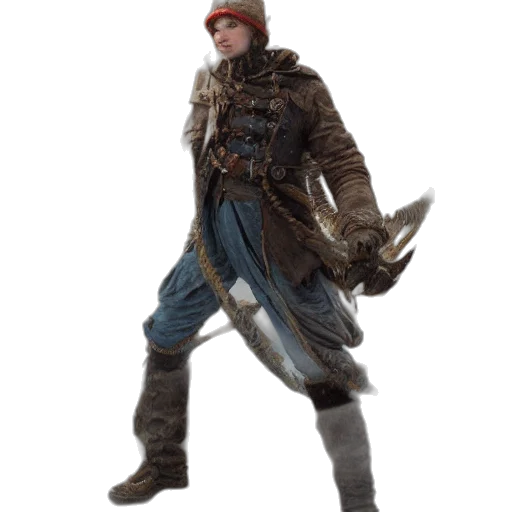 sword, staff, jacket, weapon transparent PNG cut-out
