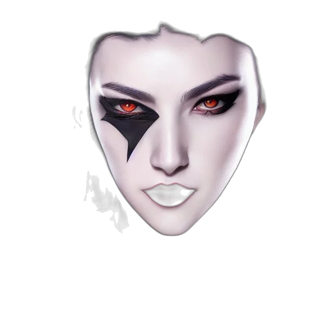 mask, face, fantasy art, concept art transparent PNG cut-out