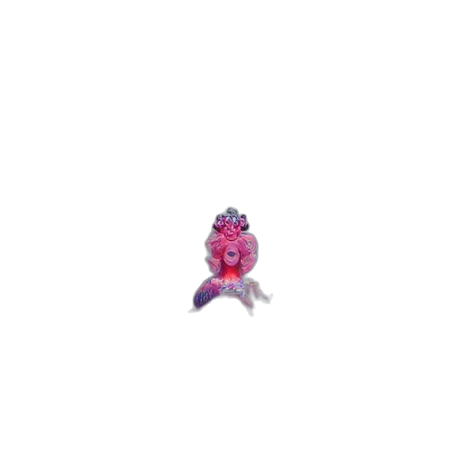 creature, jewelry, animal, flower, pixel art, 3d render, vaporwave, concept art transparent PNG cut-out