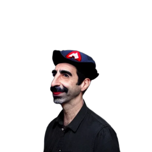 staff, hat, mask, face, cartoon, concept art, photorealistic, 3d render transparent PNG cut-out