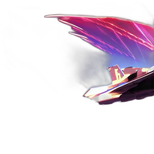 weapon, dragon, sword, concept art, fantasy art, 3d render, vaporwave, cinematic transparent PNG cut-out