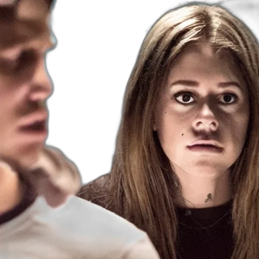 face, film, still, unfriended transparent PNG cut-out