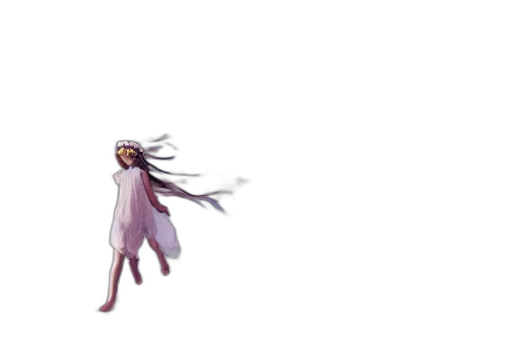hair, creature, dress, weapon, pixel art, concept art, anime, 3d render transparent PNG cut-out