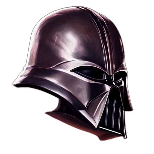 mask, weapon, crown, face, photorealistic, concept art, 3d render, fantasy art transparent PNG cut-out